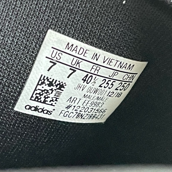 Adidas Synthetic Adilette Three Stripe Life Comfort Slides - Picture 17 of 17